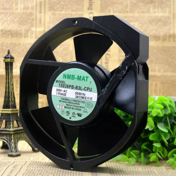 NMB-MAT7 15038PB-B3L-CPU 200V 34W 17CM 17038 ventilador