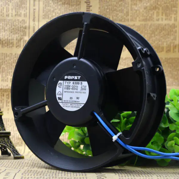 Ventilador EBM PAPST TYP 6300S 115V 27W 17CM 17251