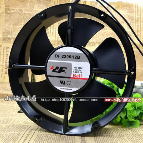 DF 2206H2B 220v 0,28a 20060 Ventilador de 20CM