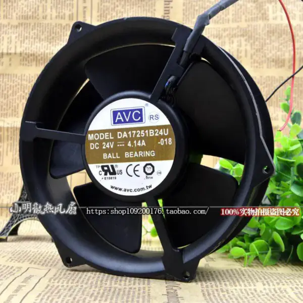 Ventilador AVC 17251 24V 4.14A DA17251B24U 17CM