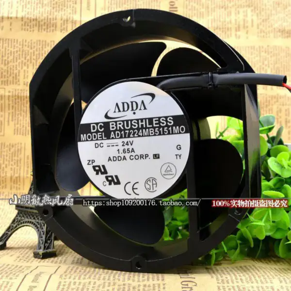 ADDA AD17224MB5151MO ADDA 17251 Ventilador de 24V 1,65A
