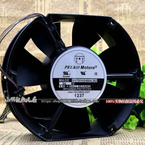 PELKO MOTORS G1751H24BALB2 Ventilador 24V 0,60A