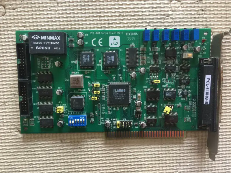 Advantech PCL-818 Série REV.B1 02-1