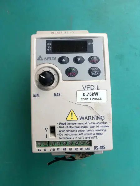 VFD007L21A Série Delta L 0,75KW/220V