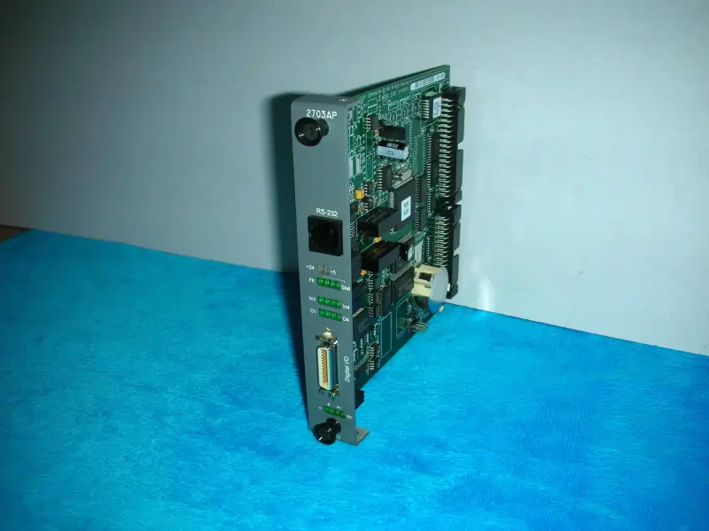 Placa de CPU 2703AP da Control Technology Corporation