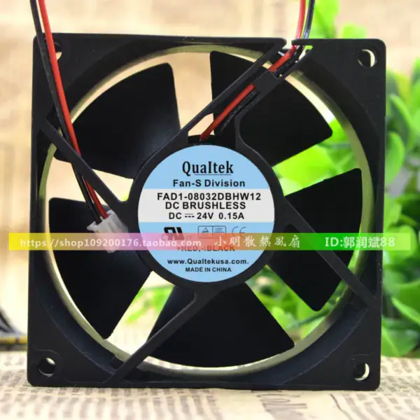 FAD1-08032DBHW12 8032 24V 0.15A Ventilador 8CM /CM