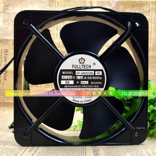 ventilador 20060 20cm 220v UF-206023BL