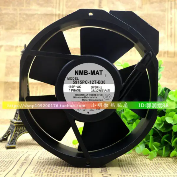 5915PC-12T-B30 -A00 115VAC NMB 172*150*38 ventilador