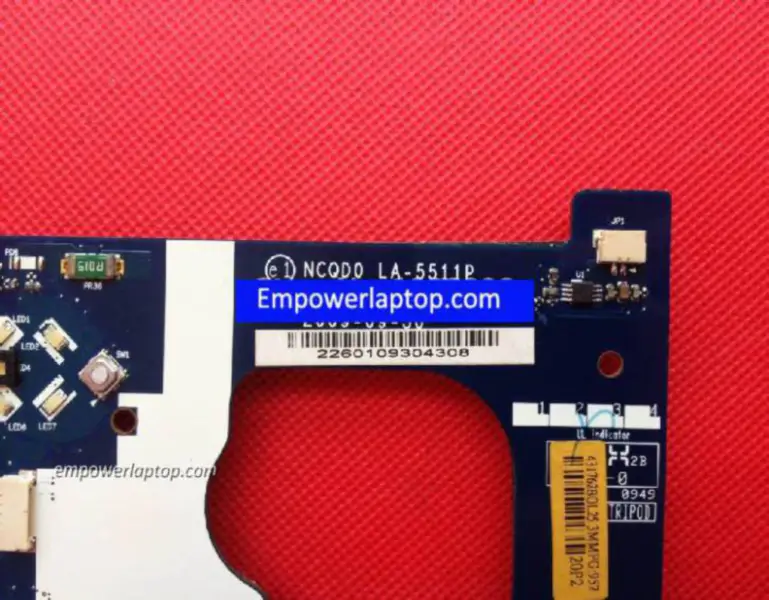 Acer 5942G NCQD0 LA-5511P Placa-mãe