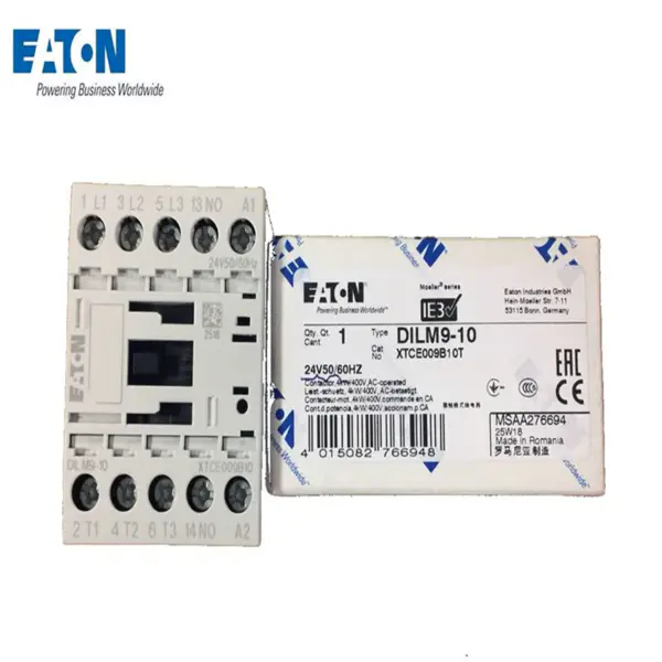 24VDC 50A para EATON DILM50-22(RDC24) 277844 CONTACTOR