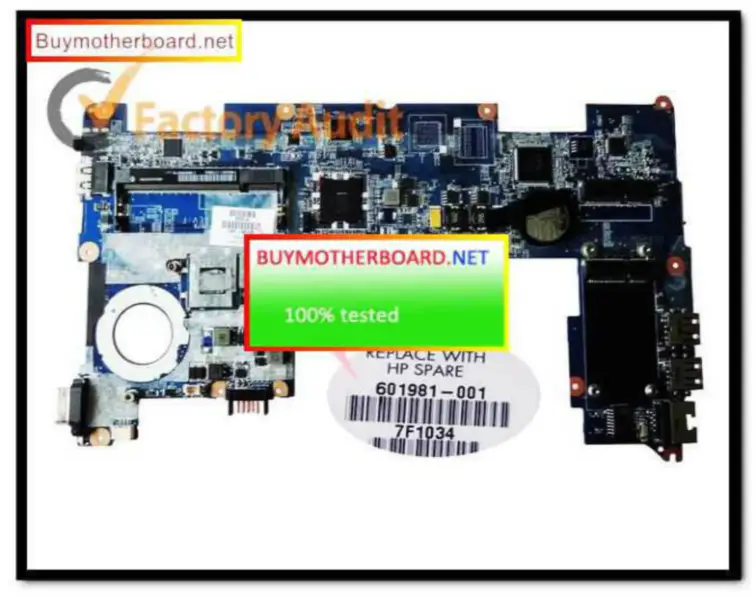 Placa-mãe 601981-001 para HP MINI210