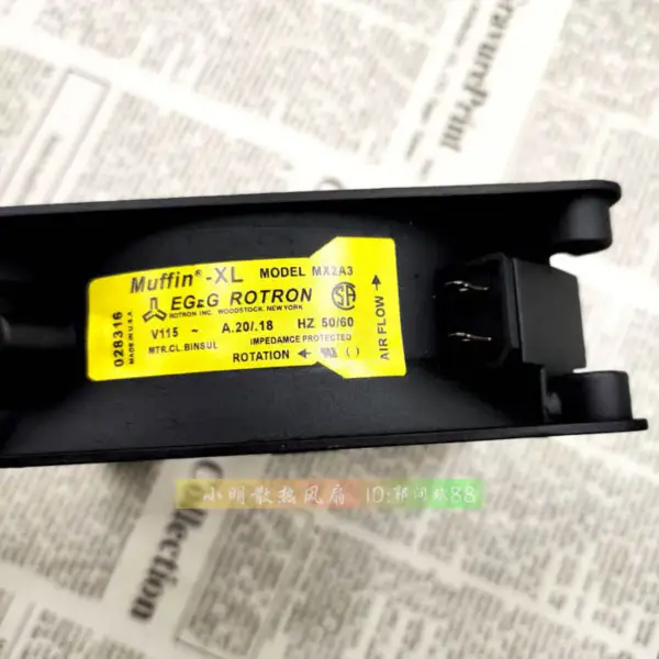 COMAIR ROTRON MX2A3 12038 115v 0,20A ventilador