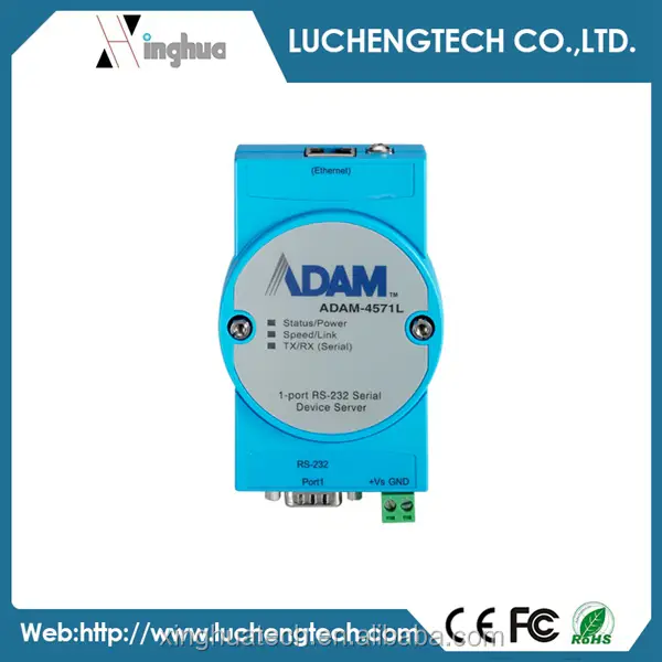 Servidor de dispositivos de série RS-232 Advantech ADAM-4571L-DE de 1 porta