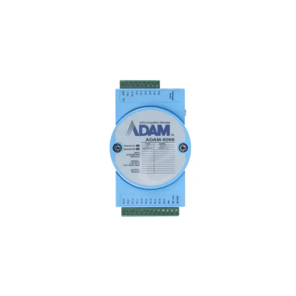 Módulo Modbus TCP de entrada digital de 6 canais Advantech ADAM-6066-CE