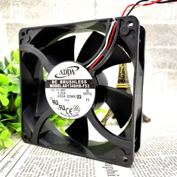 ADDA AD1348HB-F53 ADDA 12738 Ventilador de 48V 0.23A 12.7CM