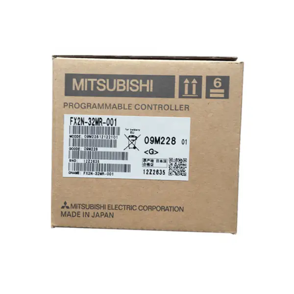 Novo controlador PLC original FX2N-32MR-D fabricado na Alemanha