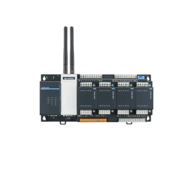 Advantech ADAM-3600-C2GL1A1E 8AI / 8DI / 4DO / 4-Slot Expansão RTU inteligente sem fios