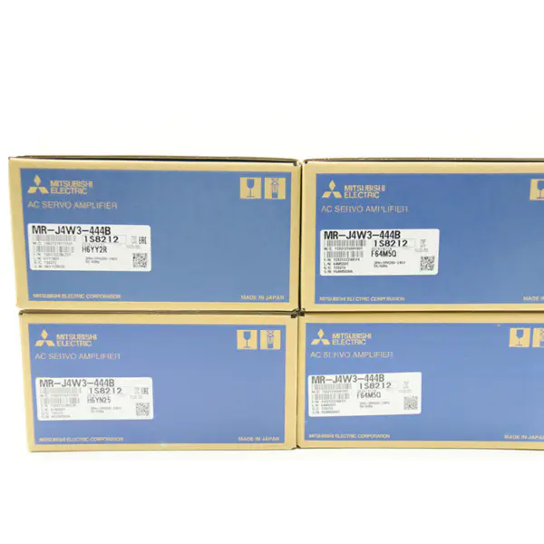 Mitsubishi MR-J4W3-444B ac Servo Amplificador Japão motor de popa