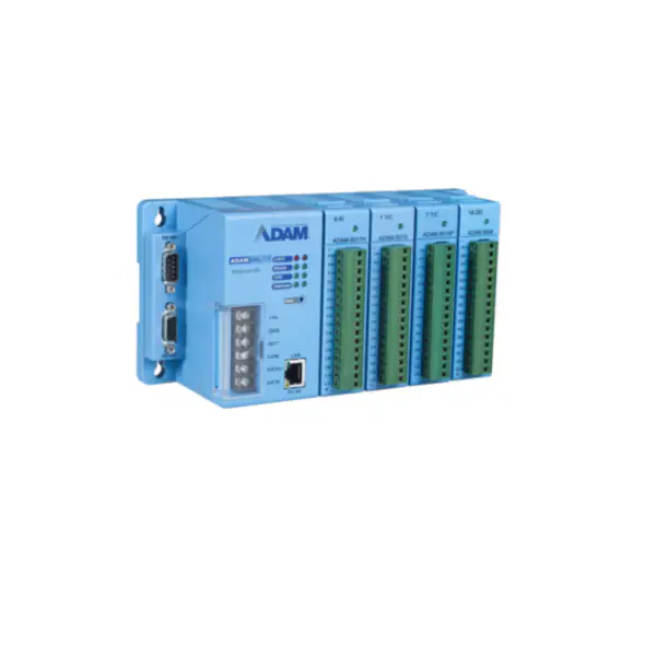 Sistema DA distribuído de 4 slots Advantech ADAM-5000L/TCP-BE
