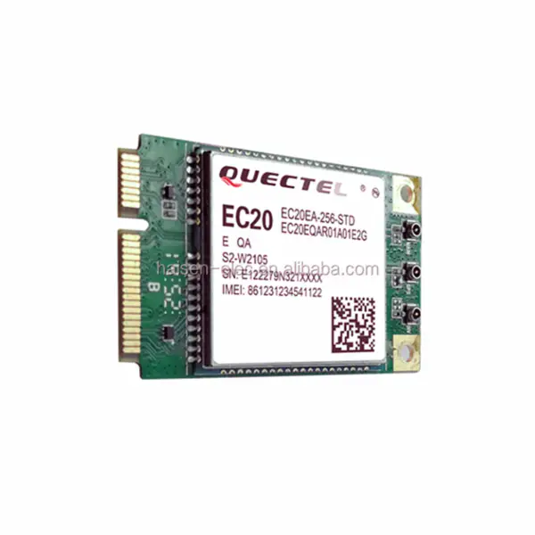 Módulo LTE CAT3 Comunicação sem fios UMTS/HSPA+ GSM/GPRS/EDGE Módulo Quectel 4G EC20
