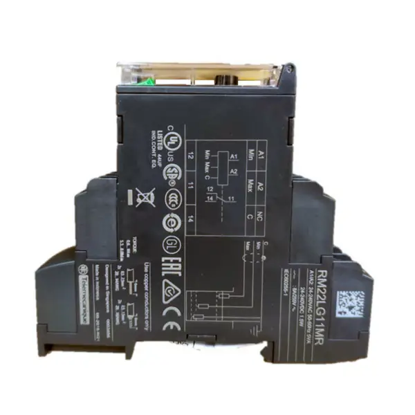 Schneider Zelio 24V 8A 2C/O Módulo Relé de Controlo de Tensão DC