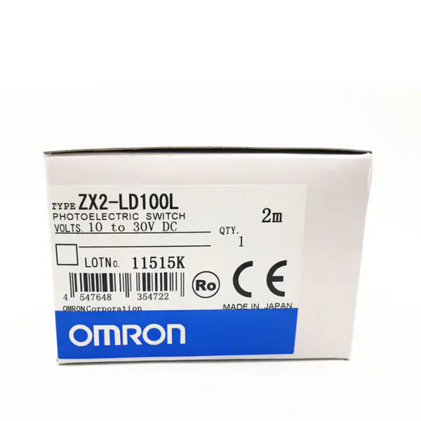 Sensor de interrutor fotoelétrico Omron Sensor de posição Sensor ótico analógico Pacote de sensor industrial Ect JP