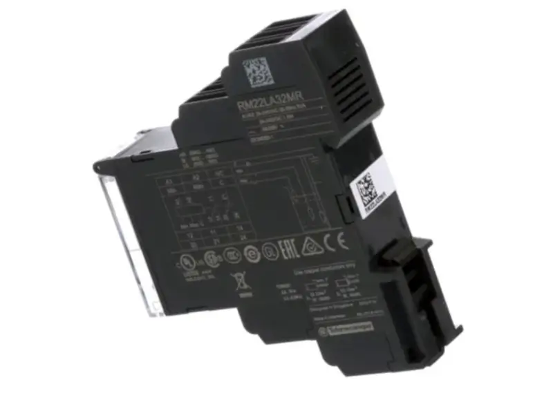 Schneider 3 fases RM17TE00 Zelio 24V 5A Módulo Relé de controlo de tensão DC 208~480 VAC