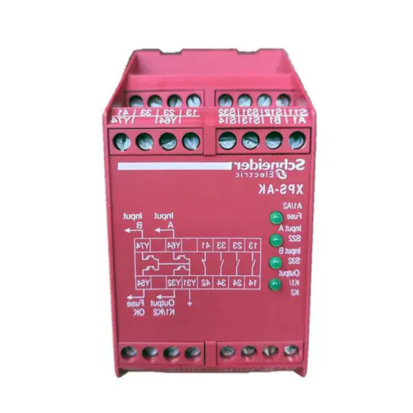Schneider Monitoring 24V AC DC XPSAK311144 Relé de segurança de paragem de emergência