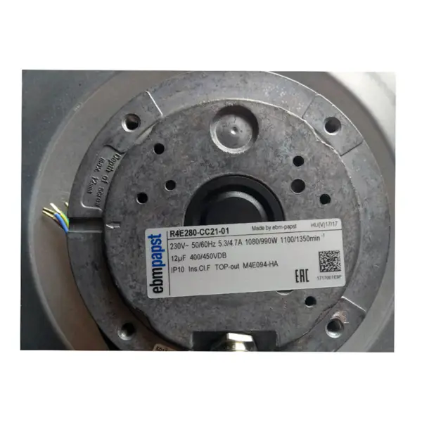 Ventilador centrífugo AC R4E280-CI01-01