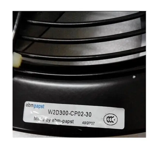 ebmpapst W2D300-CP02-30 diâmetro da pá 300mm 230V 210W ventilador axial totalmente metálico