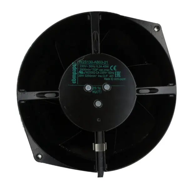 W2S130-AB03-21 EBM 170*150*55mm 220V ventilador axial totalmente metálico