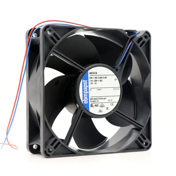 4414H ebmpapst 120*120*38mm 24V 8.6W DC ventilador axial para arrefecimento de armários