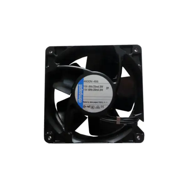 4600N-466 Ventilador EBM-papst da Alemanha 115V 120*210*38mm totalmente metálico resistente a altas temperaturas Ventilador de arrefecimento de armários