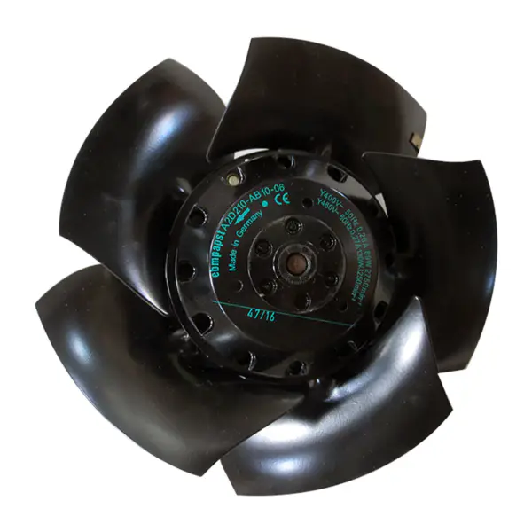 ebm papst fan A2D210-AB10-06 400V 89W 210mm Siemens inverter cooling fan Motor fan