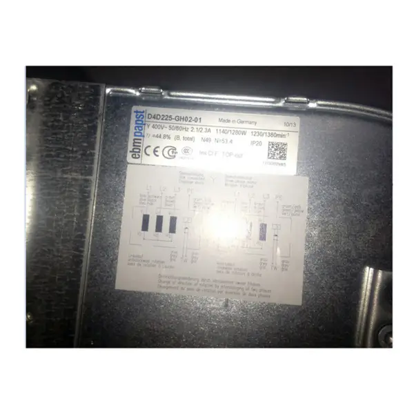 Ventilador Ebmpapst D4D225-GH02-01