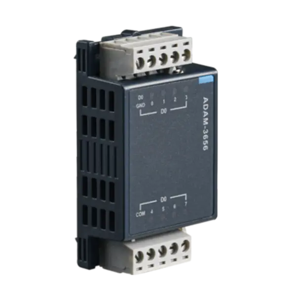 Unidade terminal remota de UTR inteligente Advantech ADAM-3656-AE Módulo de saída digital de 8 canais