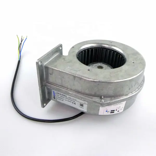 ebm papst G2E120-AR38-01 230V 0.37A 83W Ventilador de arrefecimento de turbina centrífuga totalmente metálico