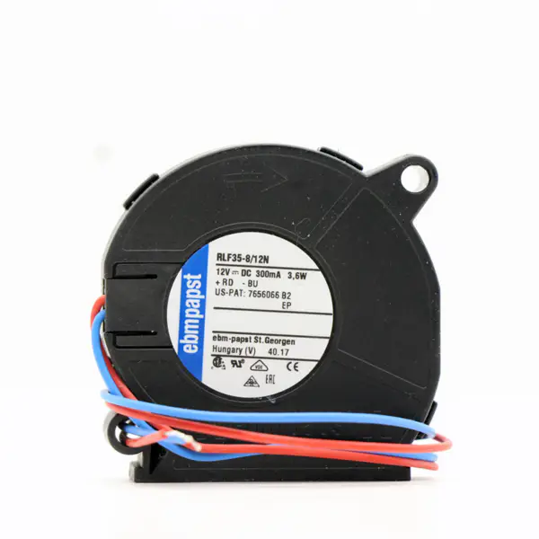 ebm papst RLF35-8/12N RLF35-8/14N Ventilador de arrefecimento centrífugo de grande volume de ar de 5CM 12V