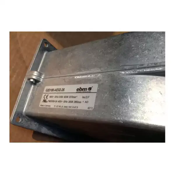 Ventilador Ebmpapst G2D180-AE02-26