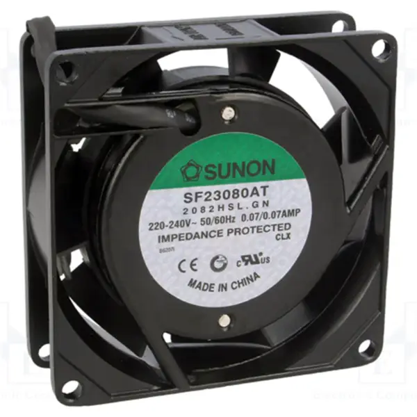 Ventilador de arrefecimento axial original SUNON SF23080AT 2082HSL 8025 80*80*25mm 220VAC