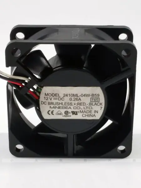 2410ML-04W-B59 12V 0.26A Ventilador de esfera dupla original NMB-MAT 6025 6CM