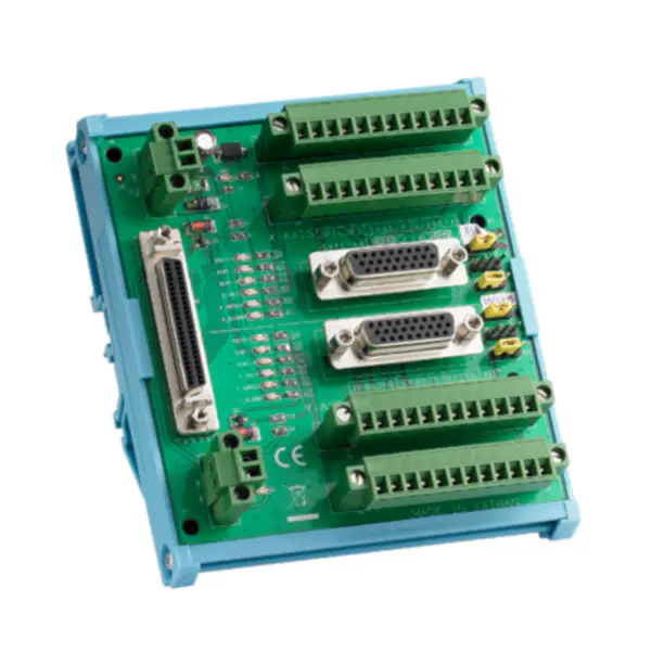 Advantech ADAM-3955-AE Placa de cablagem de movimento SCSI de 50 pinos em calha DIN