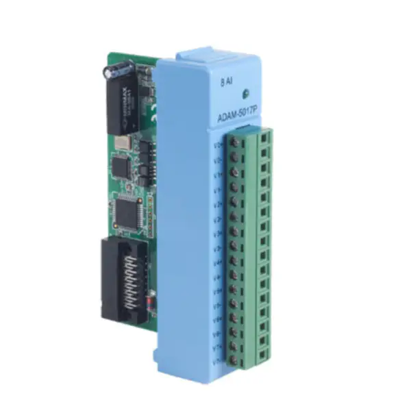 Advantech ADAM-5017P-AE Módulo de entrada analógica de 8 canais com gama de entrada independente