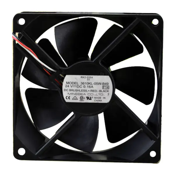 3610KL-05W-B59 -E50 3610ML-05W-B59 3610KL-05W-B49 Ventilador NMB original de 24V 0,20A com três fios