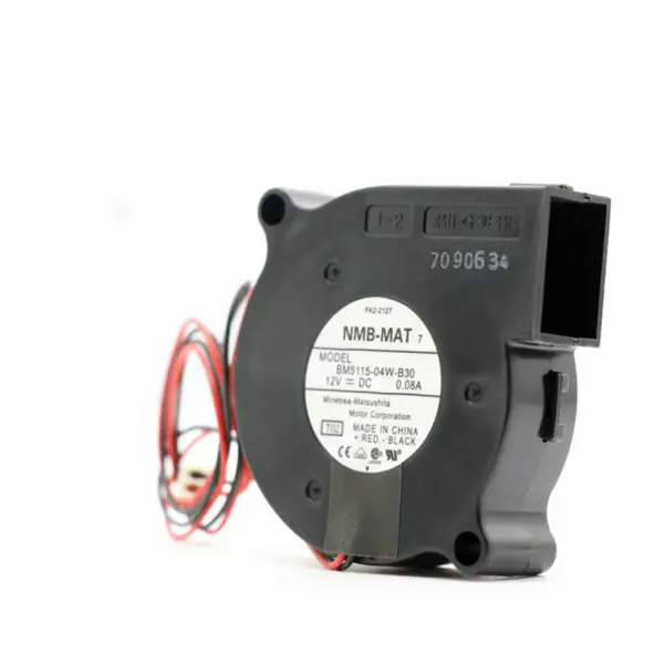 Original Japão NMB BM5115-04W-B30 5015 12VDC 0.08A 50*50*15mm 0.72W 2.1CFM 3500 RPM Ventilador de arrefecimento axial