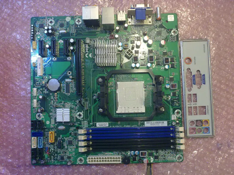Placa-mãe HP H-ALVORIX RS880-uATX P6710F PC 620887-001