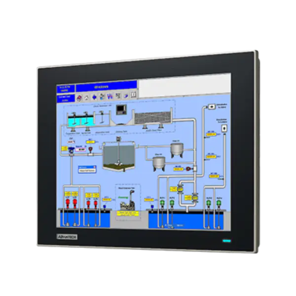 Monitor industrial com ecrã tátil resistivo Advantech FPM-7121T-R3AE