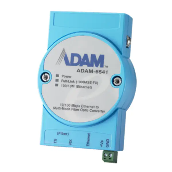Conversor de fibra ótica Advantech ADAM-6541-AE Ethernet para fibra ótica multimodo tipo SC