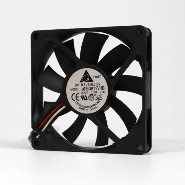 Delta 8CM 8025 12V 0.41A AFB0812VH fonte de alimentação do chassis ventilador de arrefecimento de deteção da placa-mãe