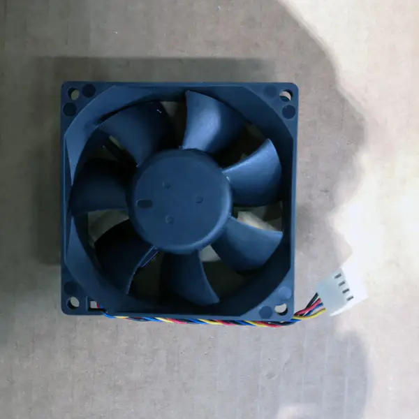 Delta AFB0812MB 8015 12V 0.17A 8CM 8cm Ventilador de arrefecimento de esfera silencioso de 2 fios